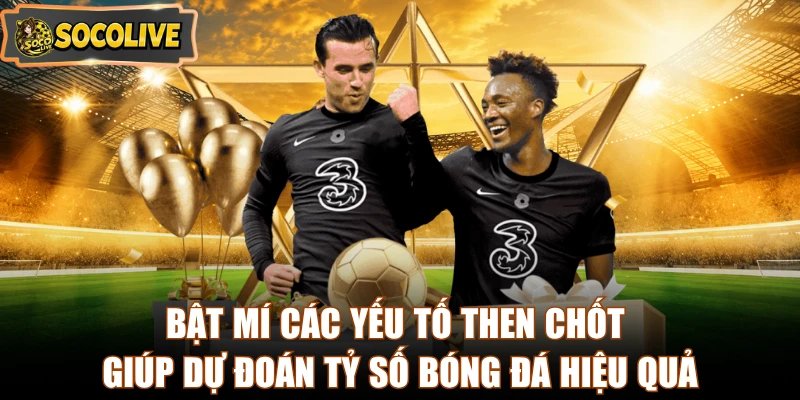 Bật mí các yếu tố then chốt giúp dự đoán tỷ số bóng đá hiệu quả