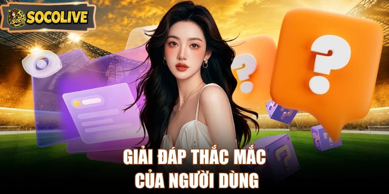 Giải đáp thắc mắc của người dùng
