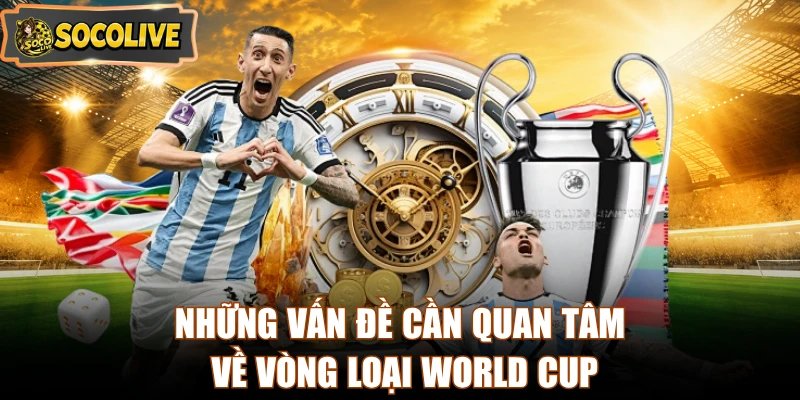 Những vấn đề cần quan tâm về vòng loại World Cup