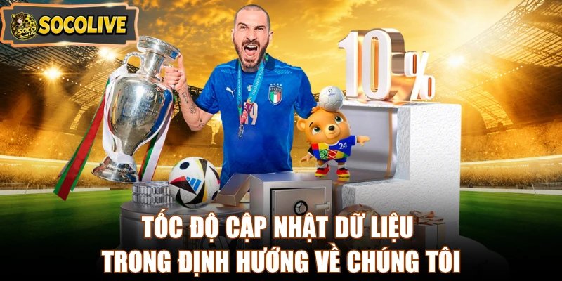 Tốc độ cập nhật dữ liệu trong định hướng về chúng tôi