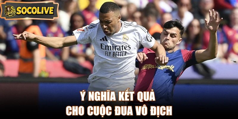 Ý nghĩa kết quả cho cuộc đua vô địch